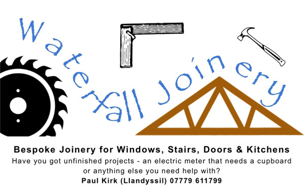 advert for Waterfall Joinery